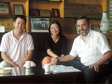 國外客商前來垂購設備（bèi）