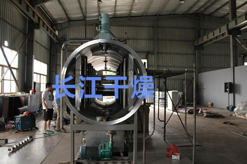 真空帶式幹燥機組裝現場1