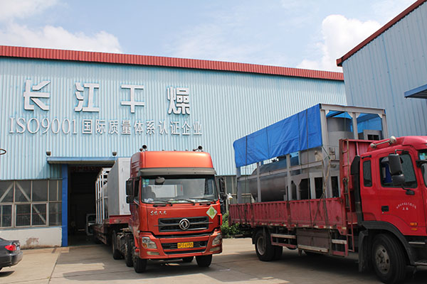 中鐵公司出口剛（gāng）果大型閃蒸幹（gàn）燥機1